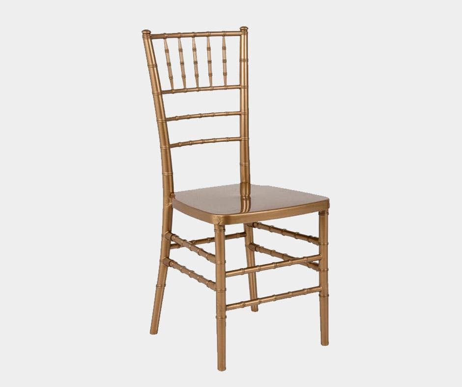Imagem da galeria 1 de Aluguel Cadeira Tiffany Dourado Bronze