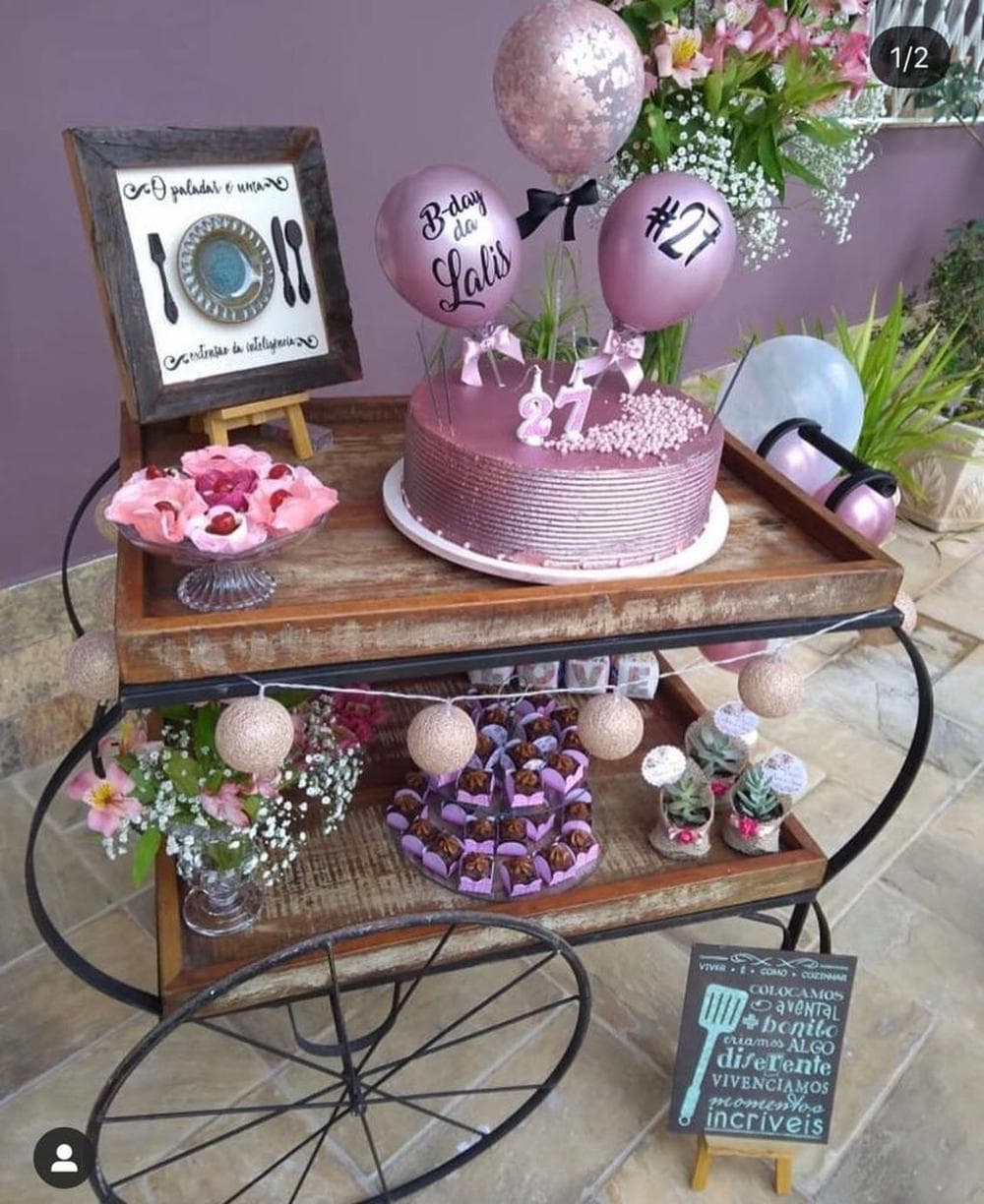 Imagem da galeria 1 de Aluguel carrinho de chá