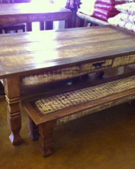 Mesa Madeira de Demolição 2,00m x 1,00m - Foto 1