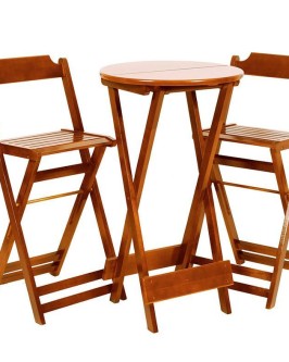 Conjunto de mesa bistrô