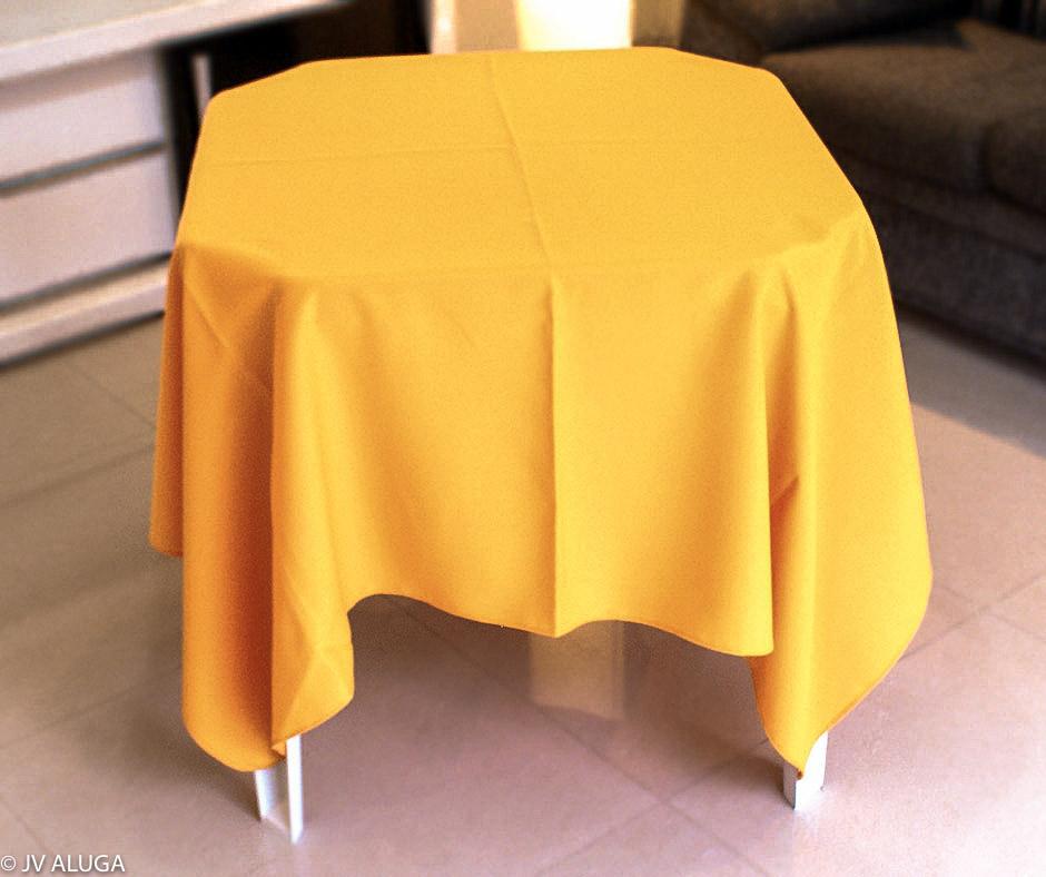 Detalhes do produto Aluguel de toalha quadrada amarela