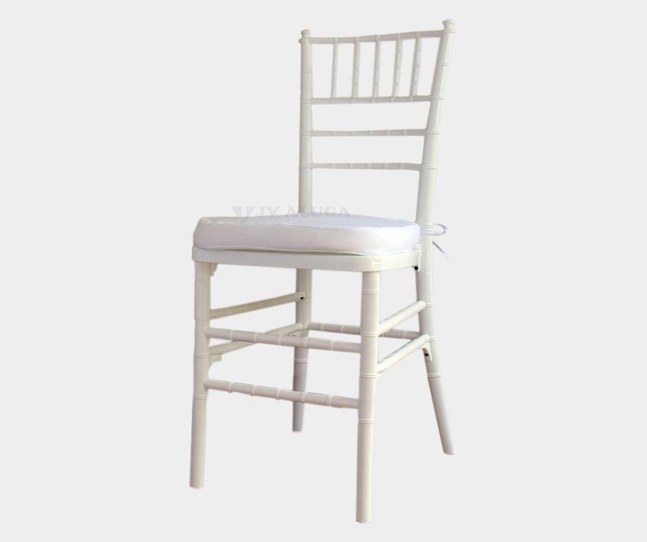 Detalhes do produto Aluguel Cadeira Tiffany Branca